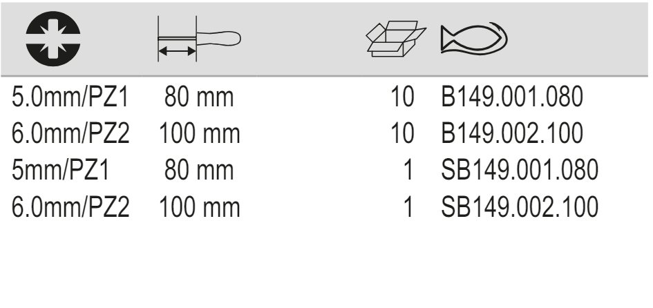 BAHCO B149 BahcoFit VDE Insulated Slotted & Pozidriv Screwdriver - Premium Pozidriv Screwdriver from BAHCO - Shop now at Yew Aik.