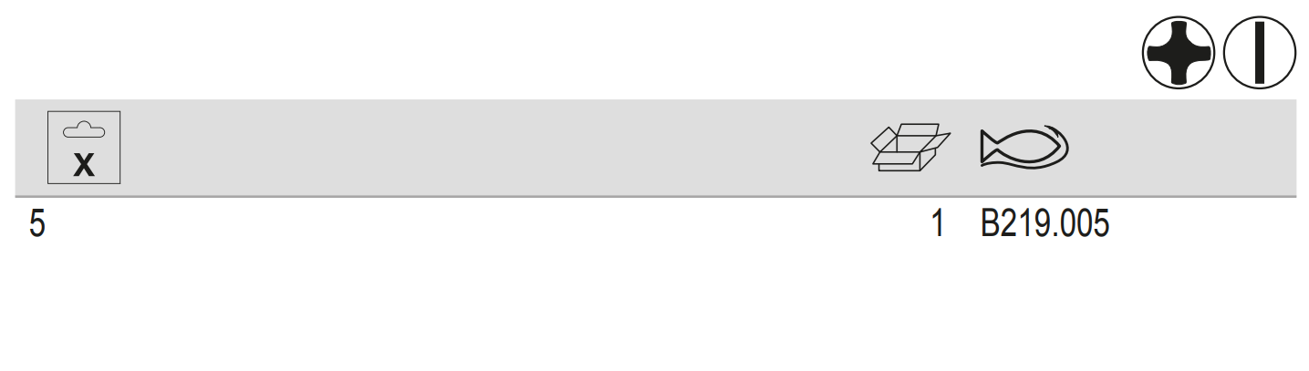 BAHCO B219.005 BahcoFit Screwdriver Set with Rubber Grip - 5 Pcs - Premium Screwdriver Set from BAHCO - Shop now at Yew Aik.