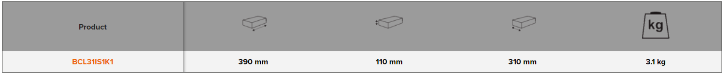 BAHCO BCL31IS1K1 12 V 1/4” Cordless Compact Impact Driver Kit - Premium Cordless Compact Impact Driver from BAHCO - Shop now at Yew Aik.
