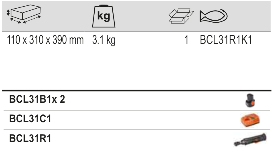 BAHCO BCL31R1K1 12 V 1/4” Cordless Ratchet Wrench Kit - Premium Cordless Ratchet Wrench Kit from BAHCO - Shop now at Yew Aik.
