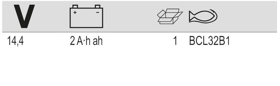 BAHCO BCL32B1 14.4 V 2 Ah Lithium-Ion Battery (BAHCO Tools) - Premium Lithium-Ion Battery from BAHCO - Shop now at Yew Aik.