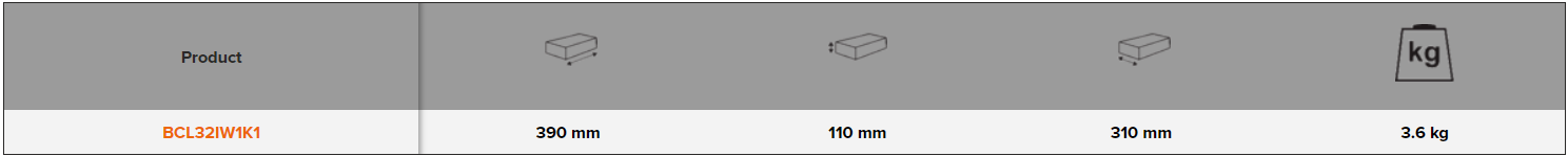 BAHCO BCL32IW1K1 14.4 V 3/8” Cordless Impact Wrench Kit - Premium 3/8” Cordless Impact Wrench Kit from BAHCO - Shop now at Yew Aik.