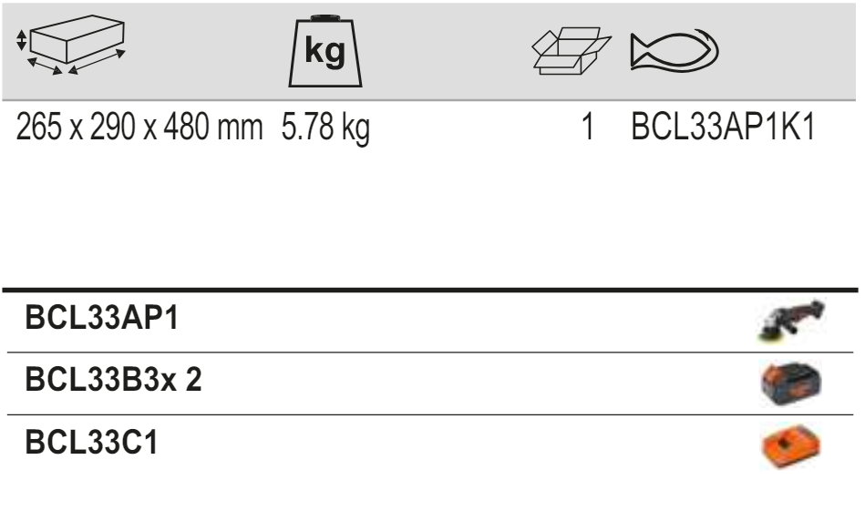 BAHCO BCL33AP1K1 18 V Cordless Orbital Angle Polisher Kit 5”Pad - Premium Polisher Kit from BAHCO - Shop now at Yew Aik.