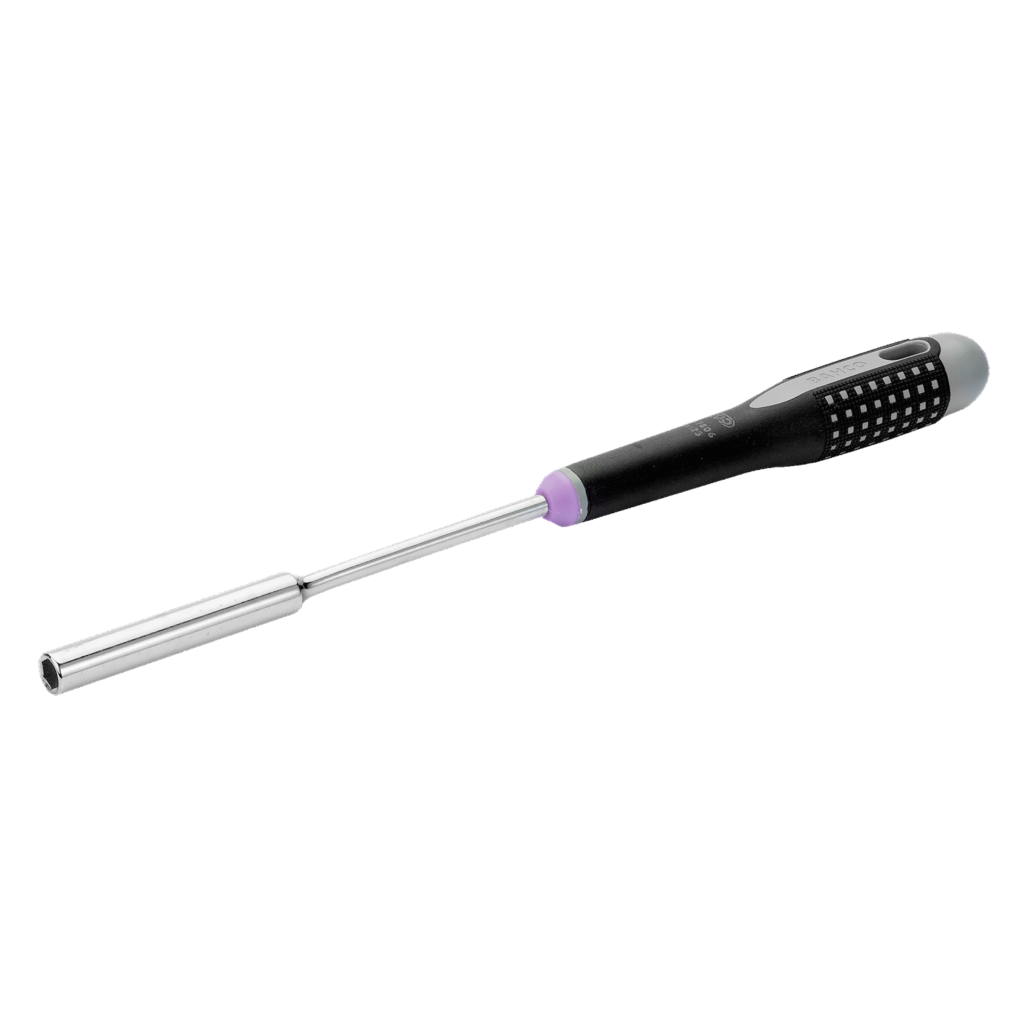 BAHCO BE-78 ERGO Long Bore Hex Head Nut Driver with Rubber Grip - Premium Hex Head Nut Driver from BAHCO - Shop now at Yew Aik.