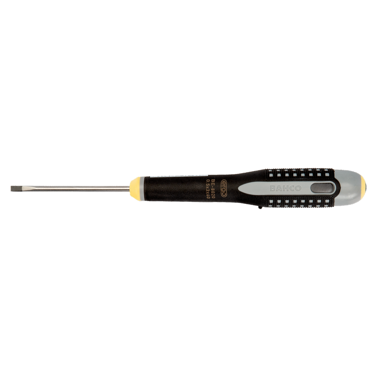 BAHCO BE-8010 BE-8252 ERGO Slotted Straight Tipped Screwdriver - Premium Straight Tipped Screwdriver from BAHCO - Shop now at Yew Aik.