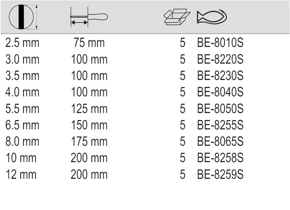 BAHCO BE-8010S - BE-8065S ERGO Insulated Slotted VDE Screwdriver - Premium VDE Screwdriver from BAHCO - Shop now at Yew Aik.