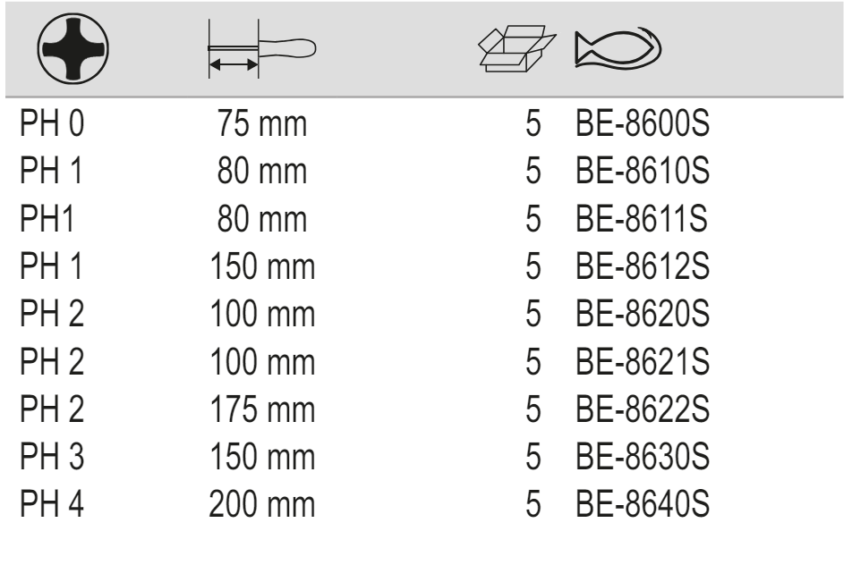 BAHCO BE-8600S - BE-8640S ERGO VDE Insulated Phillips Screwdriver - Premium Phillips Screwdriver from BAHCO - Shop now at Yew Aik.