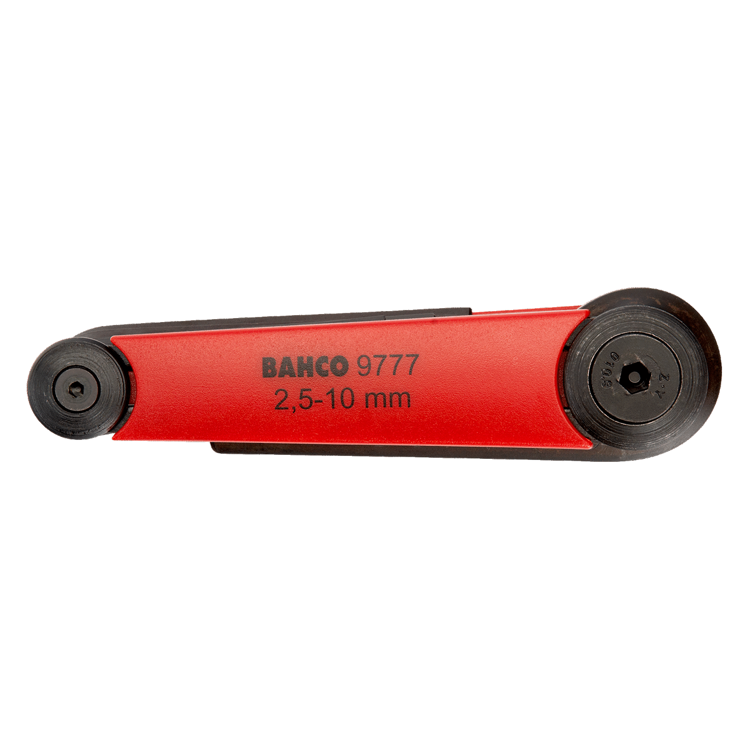 BAHCO BE-9777 Metric Hex Folding L-Key Set 2.5 mm-10 mm - 7 Pcs - Premium Hex Folding L-Key Set from BAHCO - Shop now at Yew Aik.