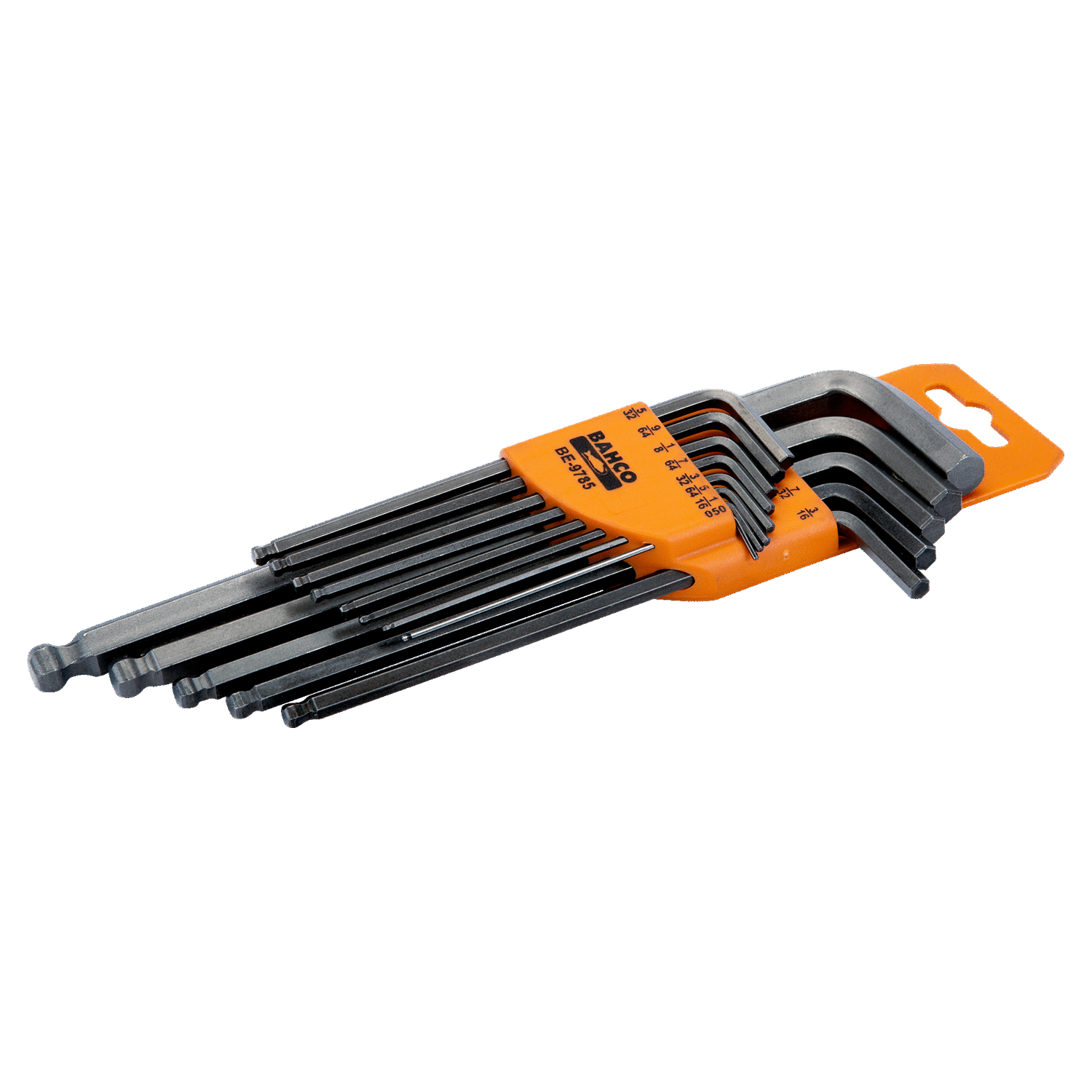 BAHCO BE-9785 Imperial Long Ball End Hexagon Key Set - 13 Pcs - Premium Hexagon Key Set from BAHCO - Shop now at Yew Aik.