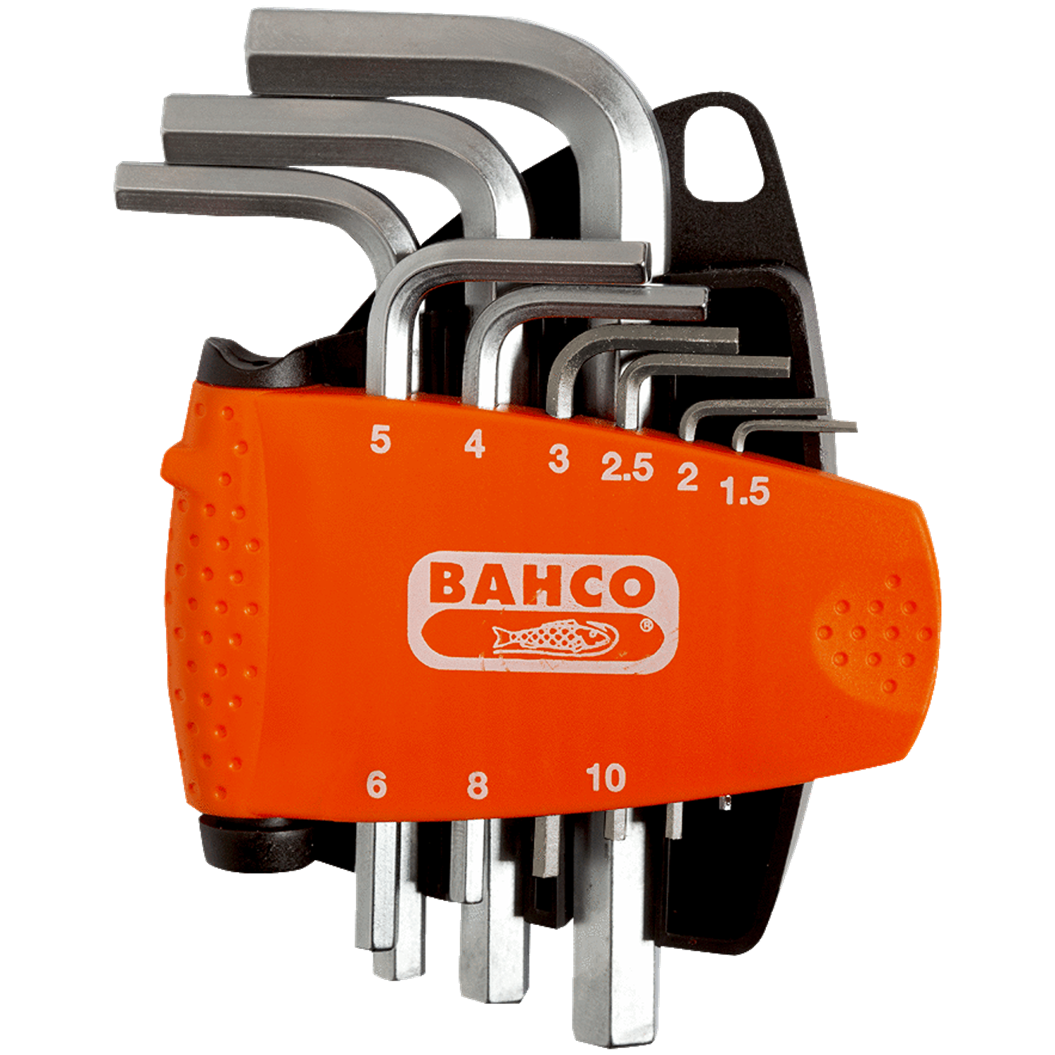 BAHCO BE-9878 Metric Hexagon Key Set With Nickel Finish - 9 Pcs - Premium Hexagon Key Set from BAHCO - Shop now at Yew Aik.