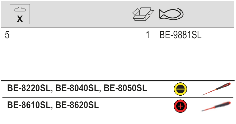 BAHCO BE-9881SL VDE Insulated Slotted and Philips Screwdriver Set - Premium Screwdriver Set from BAHCO - Shop now at Yew Aik.