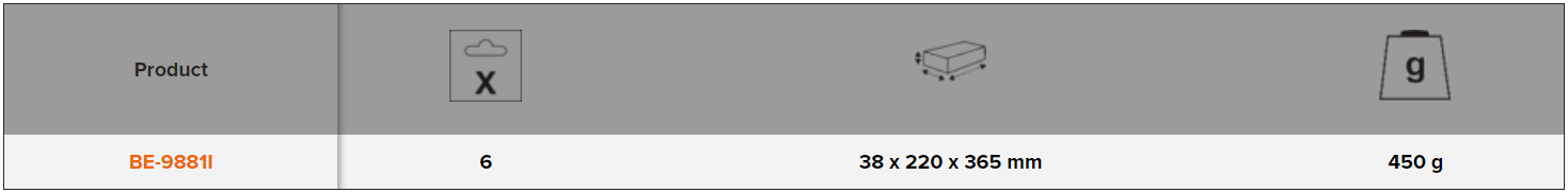 BAHCO BE-9881i Slotted/Phillips Screwdriver Set - 6 Pcs - Premium Screwdriver Set from BAHCO - Shop now at Yew Aik.