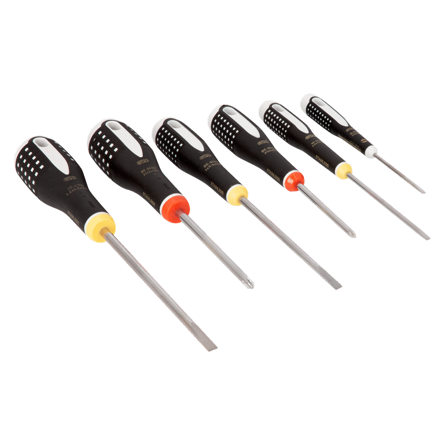 BAHCO BE-9881i Slotted/Phillips Screwdriver Set - 6 Pcs - Premium Screwdriver Set from BAHCO - Shop now at Yew Aik.