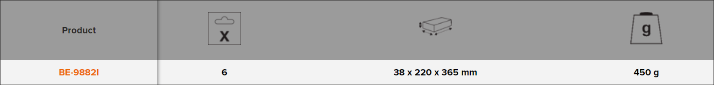 BAHCO BE-9882i Slotted/Pozidriv Screwdriver Set - 6 Pcs - Premium Screwdriver Set from BAHCO - Shop now at Yew Aik.