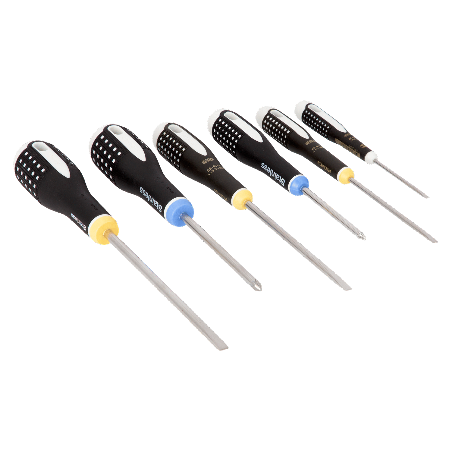 BAHCO BE-9882i Slotted/Pozidriv Screwdriver Set - 6 Pcs - Premium Screwdriver Set from BAHCO - Shop now at Yew Aik.