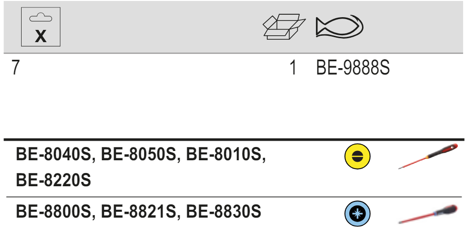 BAHCO BE-9888S VDE Insulated Screwdriver Set - 7 Pcs - Premium Screwdriver Set from BAHCO - Shop now at Yew Aik.