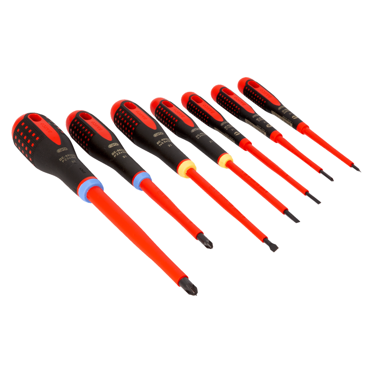 BAHCO BE-9888S VDE Insulated Screwdriver Set - 7 Pcs - Premium Screwdriver Set from BAHCO - Shop now at Yew Aik.