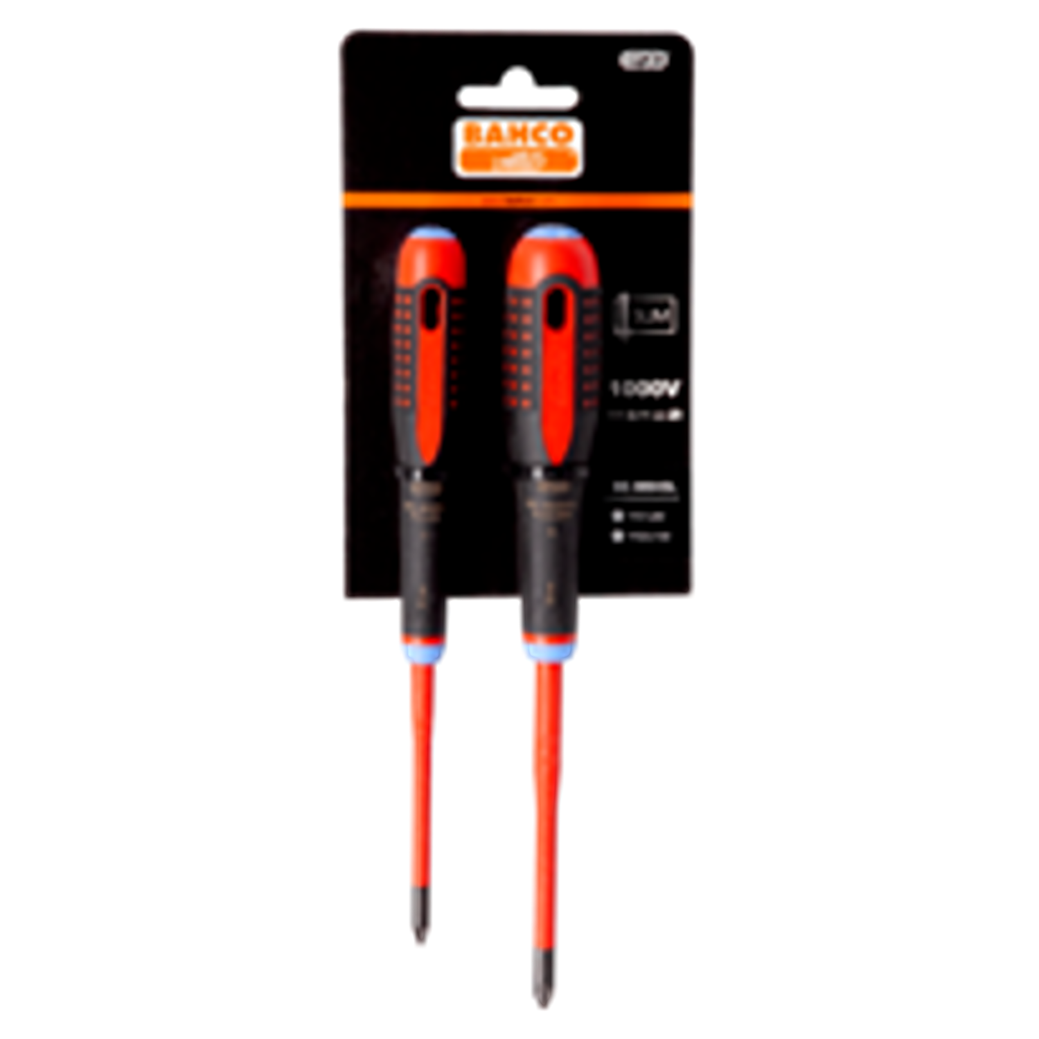 BAHCO BE-9894SL_ Slim VDE Insulated Pozidriv Screwdriver Set - Premium Screwdriver Set from BAHCO - Shop now at Yew Aik.
