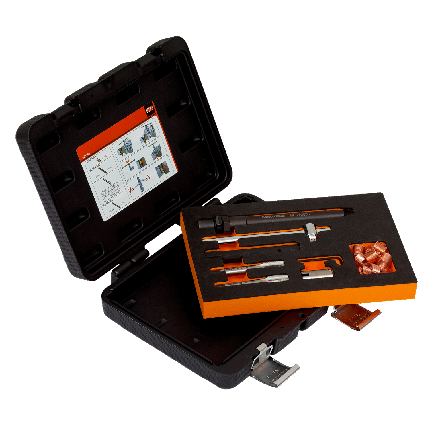 BAHCO BE1100 Spark Plug Thread Restorer Set (BAHCO Tools) - Premium Spark Plug Thread Restorer Set from BAHCO - Shop now at Yew Aik.
