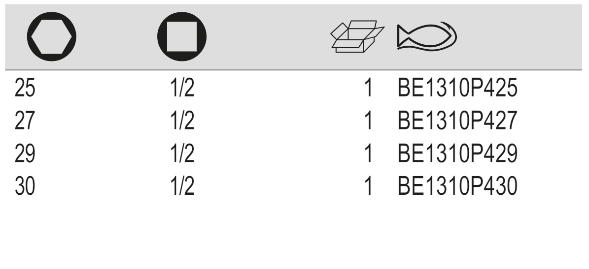 BAHCO BE1310P425-BE1310P430 1/2" Impact Socket - Removing Bosch - Premium 1/2" Impact Socket from BAHCO - Shop now at Yew Aik.