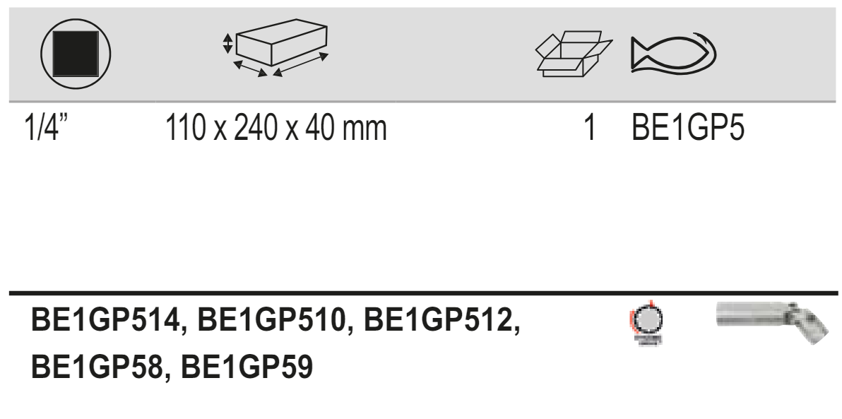 BAHCO BE1GP5 Glow Plug Socket Set (BAHCO Tools) - Premium Glow Plug Socket Set from BAHCO - Shop now at Yew Aik.