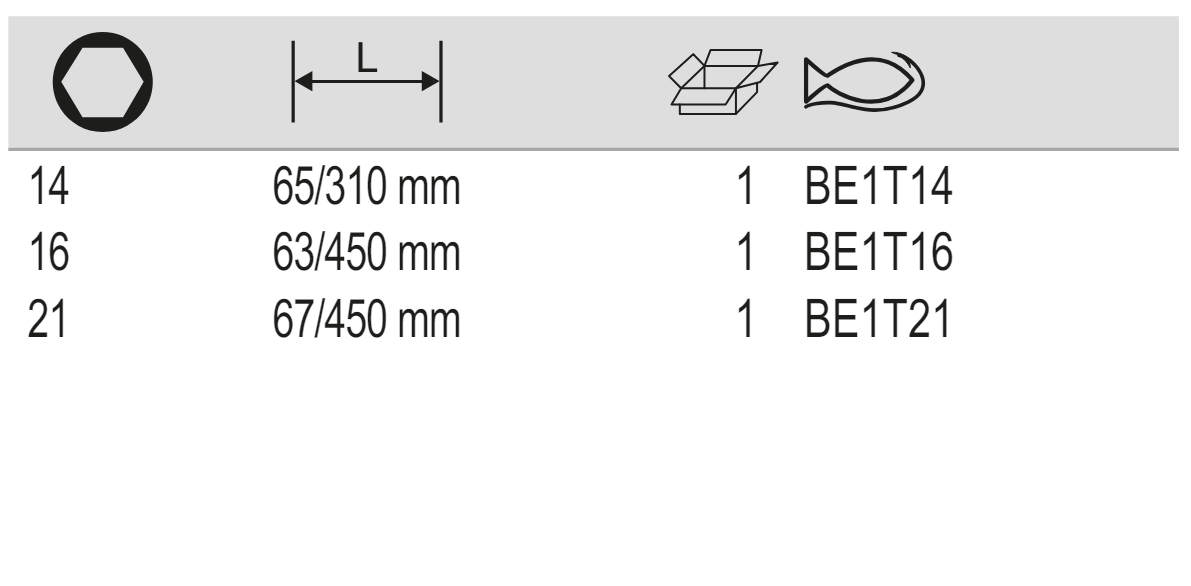 BAHCO BE1T14/BE1T16/BE1T21 Spark Plug Wrench (BAHCO Tools) - Premium Spark Plug Wrench from BAHCO - Shop now at Yew Aik.