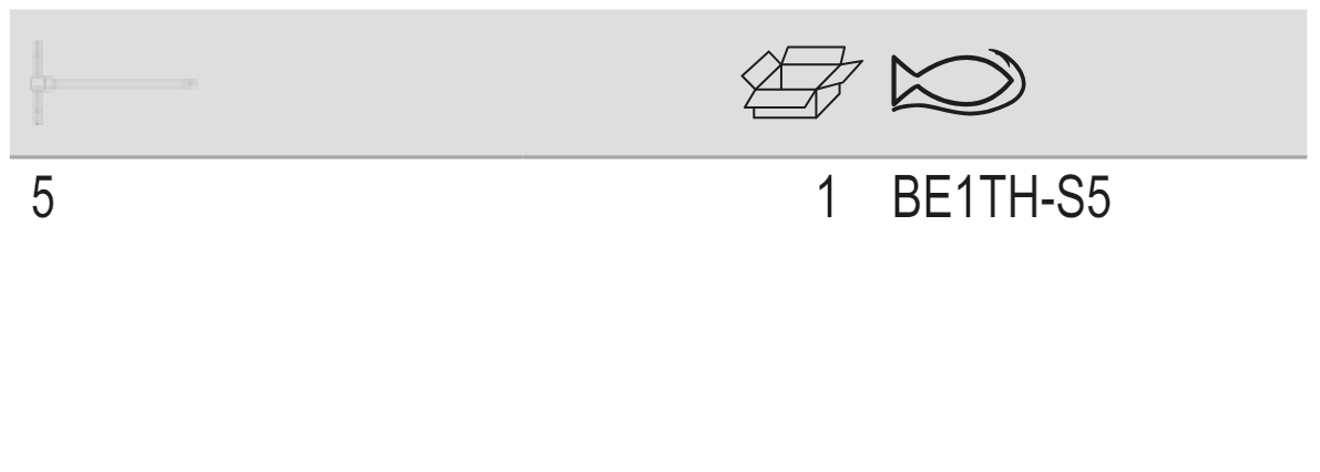 BAHCO BE1TH-S5 T-Handle Set With Hex Metric Tips - 5 Pcs - Premium T-Handle Set from BAHCO - Shop now at Yew Aik.
