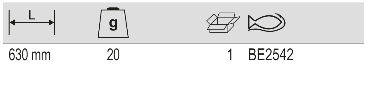 BAHCO BE2542 Hose Clamp Plier Spare Cable (BAHCO Tools) - Premium Hose Clamp Plier Spare Cable from BAHCO - Shop now at Yew Aik.