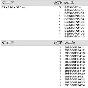 BAHCO BE500P24 Alternator Extractor Set 24 Pcs (BAHCO Tools) - Premium Alternator Extractor Set from BAHCO - Shop now at Yew Aik.
