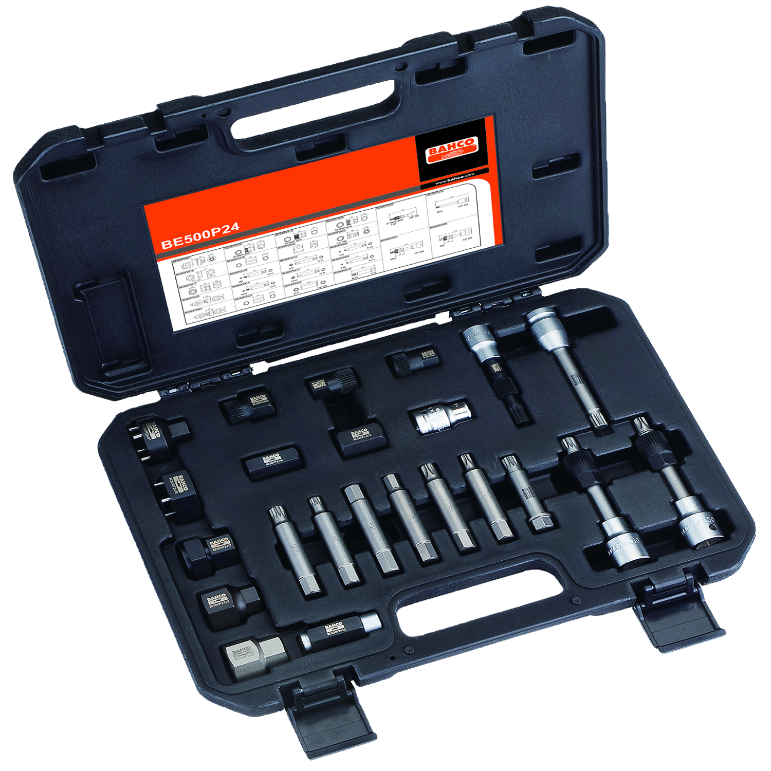 BAHCO BE500P24 Alternator Extractor Set 24 Pcs (BAHCO Tools) - Premium Alternator Extractor Set from BAHCO - Shop now at Yew Aik.
