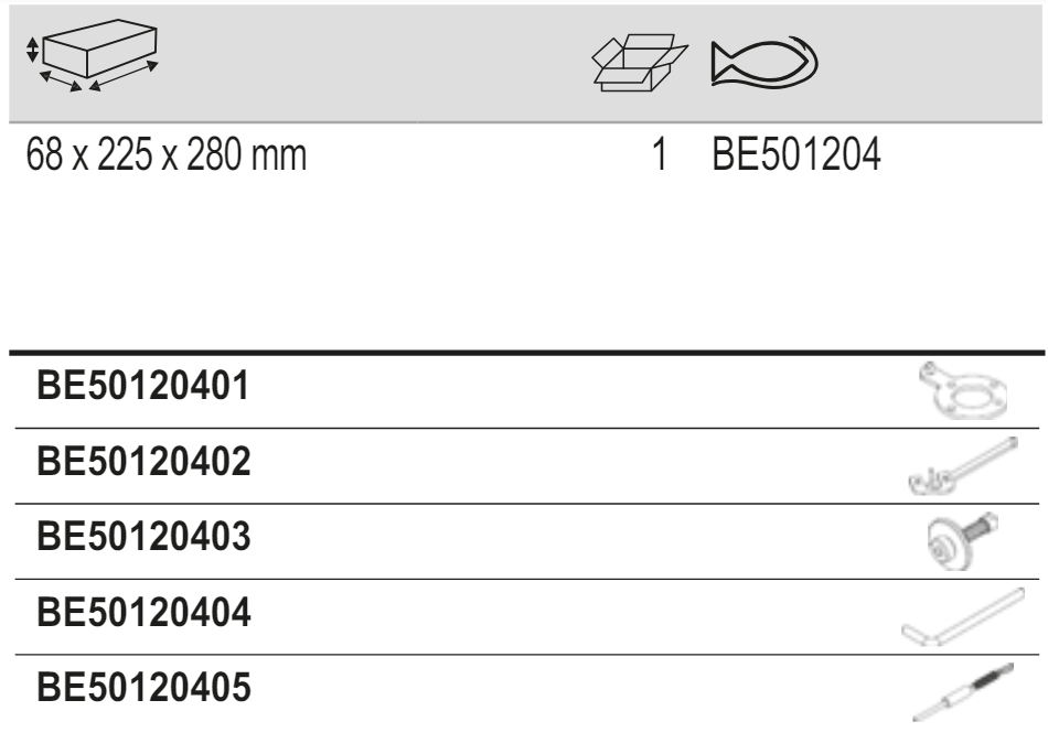 BAHCO BE501204 Engine Timing kit for FCA Group 1.3 JTD MJ - Premium Engine Timing Kit from BAHCO - Shop now at Yew Aik.