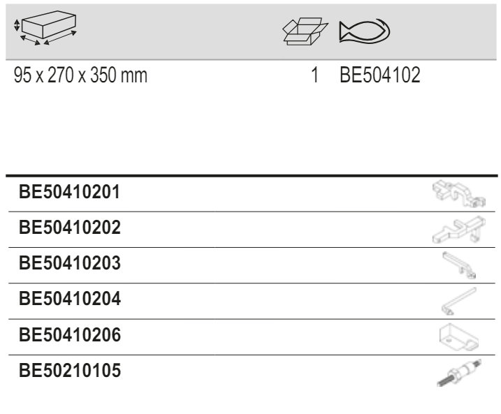 BAHCO BE504102 Engine Timing kit for MINI-PSA 1.4-1.6 petrol - Premium Engine Timing Kit from BAHCO - Shop now at Yew Aik.