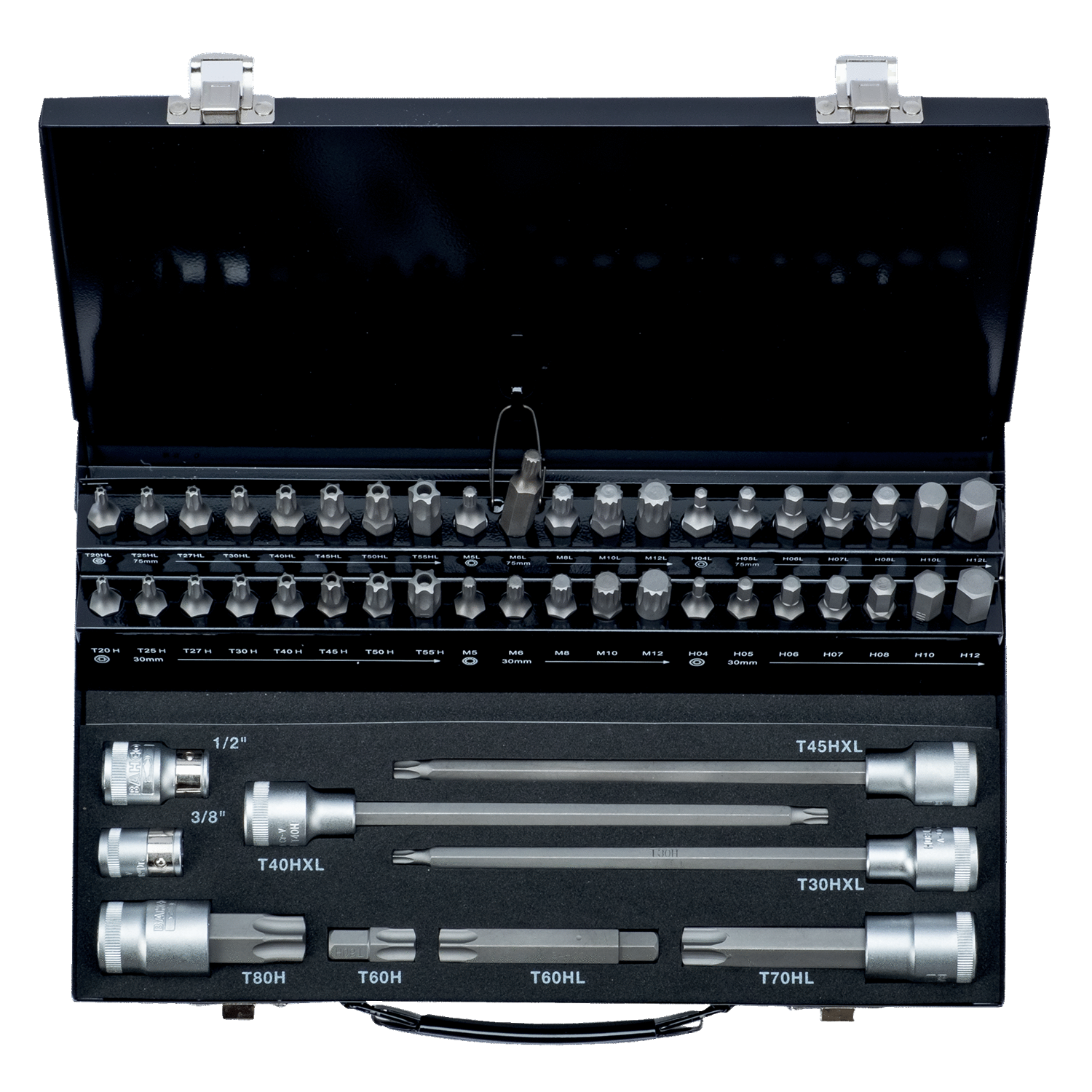 BAHCO BE5049 Tamper Torx Bit Set 49 pcs (BAHCO Tools) - Premium Tamper Torx Bit Set from BAHCO - Shop now at Yew Aik.