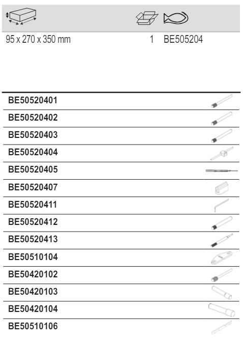 BAHCO BE505204 Engine Timing kit 1.4-1.6-1.8-2.0-2.2-2.5 diesel - Premium Engine Timing Kit from BAHCO - Shop now at Yew Aik.