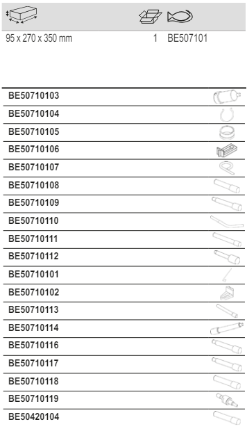BAHCO BE507101 Engine Timing kit PSA 1.0-1.1-1.4-1.6 petrol - Premium Engine Timing Kit from BAHCO - Shop now at Yew Aik.