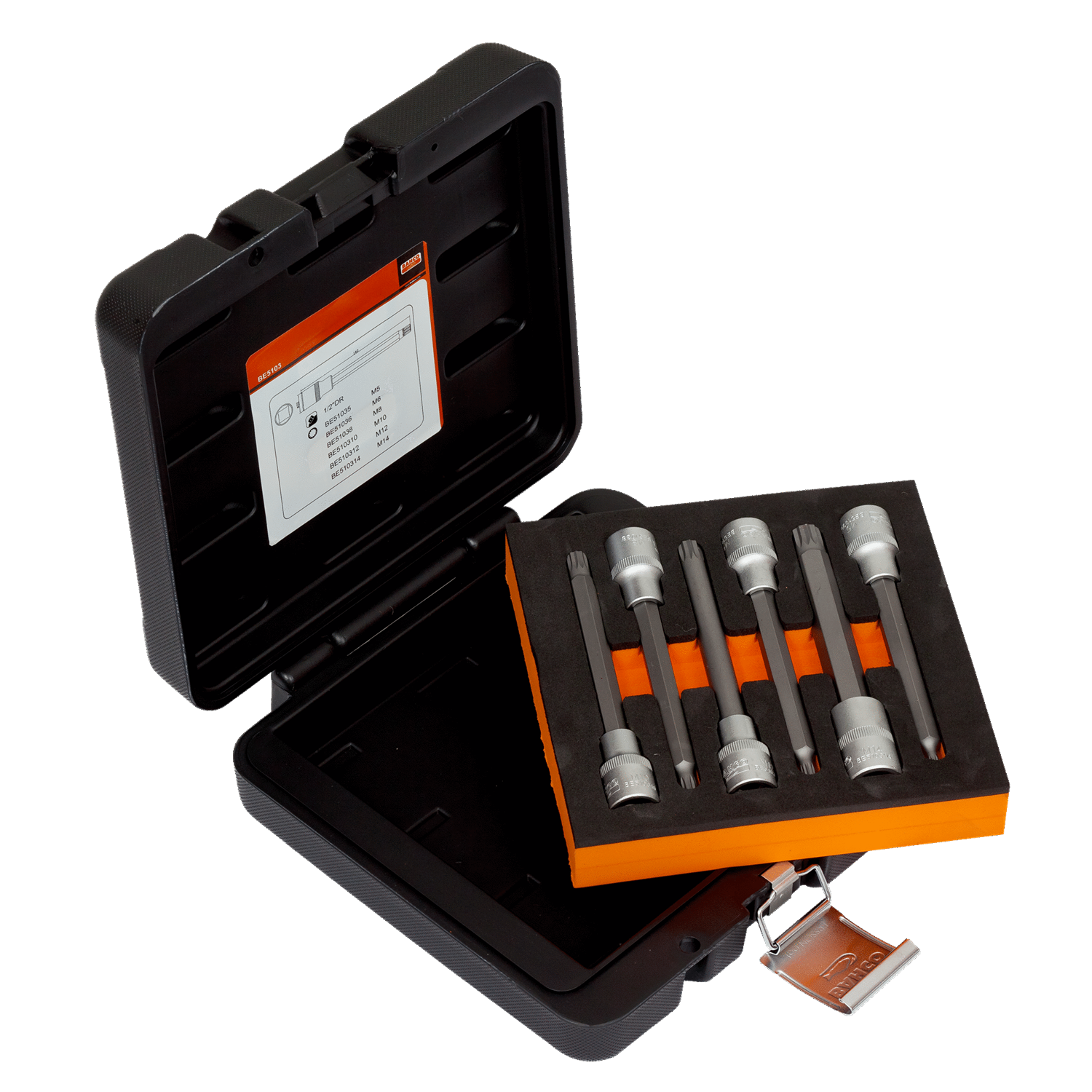 BAHCO BE5103 1/2" XZN Socket Bit Set, Suitable For Engines - Premium 1/2" XZN Socket Bit Set from BAHCO - Shop now at Yew Aik.