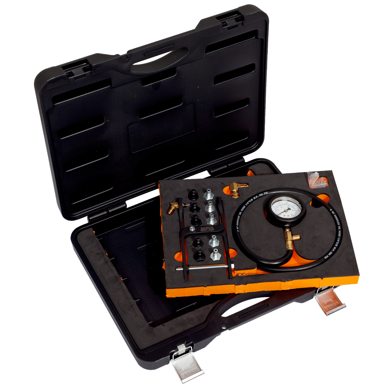 BAHCO BE5200 Engine Oil Pressure Tester Set (BAHCO Tools) - Premium Engine Oil Pressure Tester Set from BAHCO - Shop now at Yew Aik.