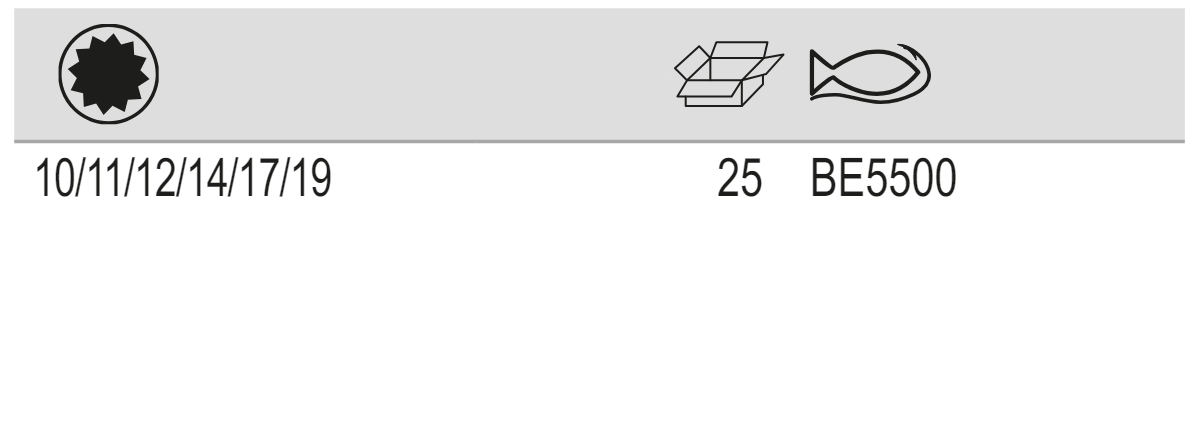 BAHCO BE5500 Slotted Socket Set (BAHCO Tools) - Premium Slotted Socket Set from BAHCO - Shop now at Yew Aik.