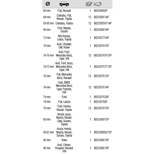 BAHCO BE630_PARTS Individual Filter Cup (BAHCO Tools) - Premium Filter Cup from BAHCO - Shop now at Yew Aik.