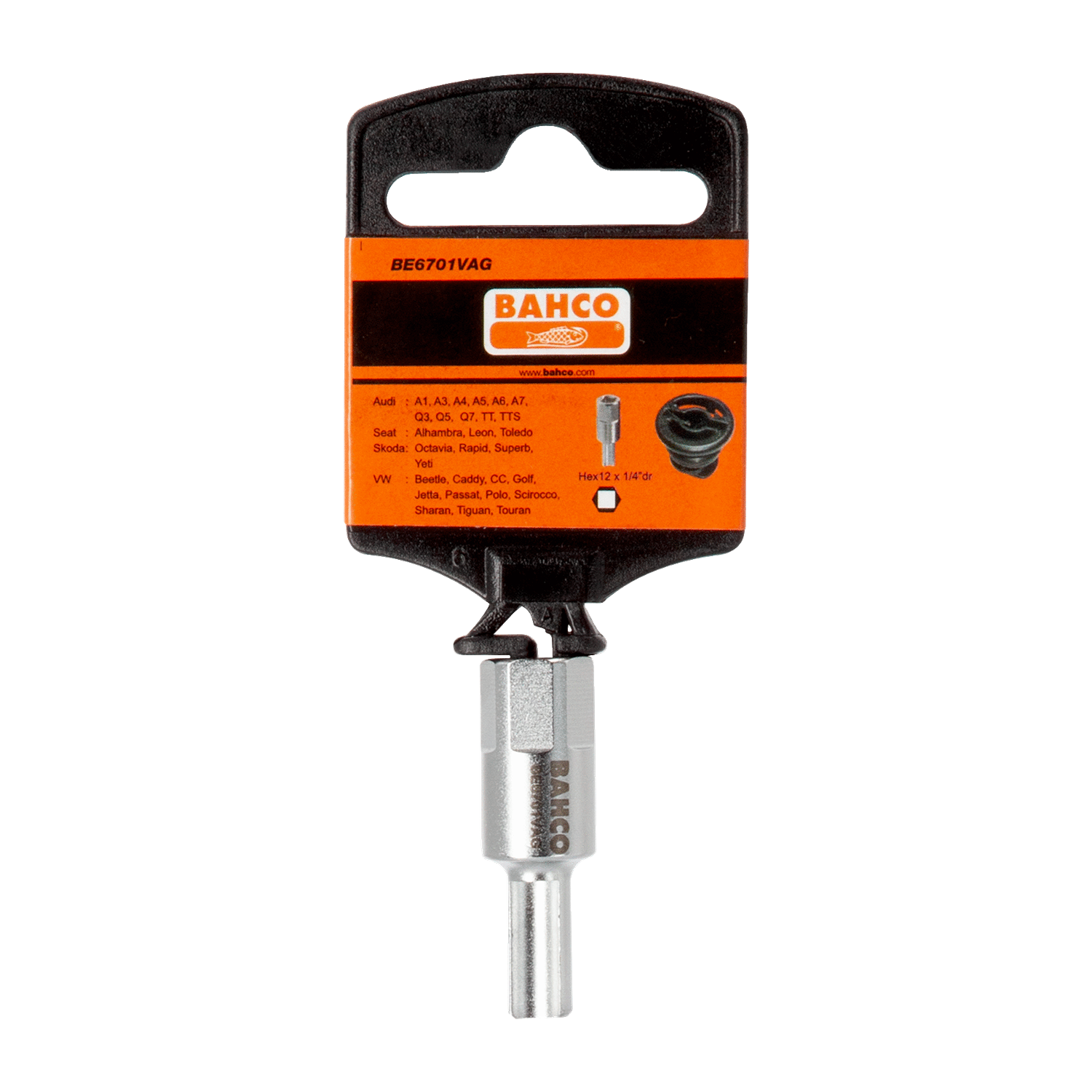 BAHCO BE6701VAG 1⁄4” Oil Sump Plug Removal Bit - Premium Plug Removal Bit from BAHCO - Shop now at Yew Aik.