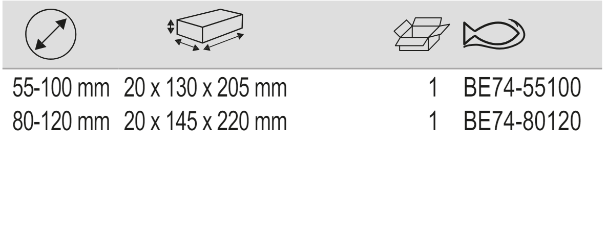 BAHCO BE74-55100/BE74-80120 Piston Ring Tongs (BAHCO Tools) - Premium Piston Ring Tongs from BAHCO - Shop now at Yew Aik.
