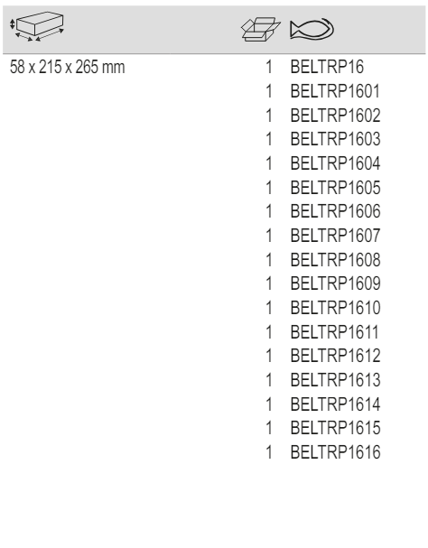 BAHCO BELTRP16 Terminal Set 16 Pcs (BAHCO Tools) - Premium Terminal Set from BAHCO - Shop now at Yew Aik.