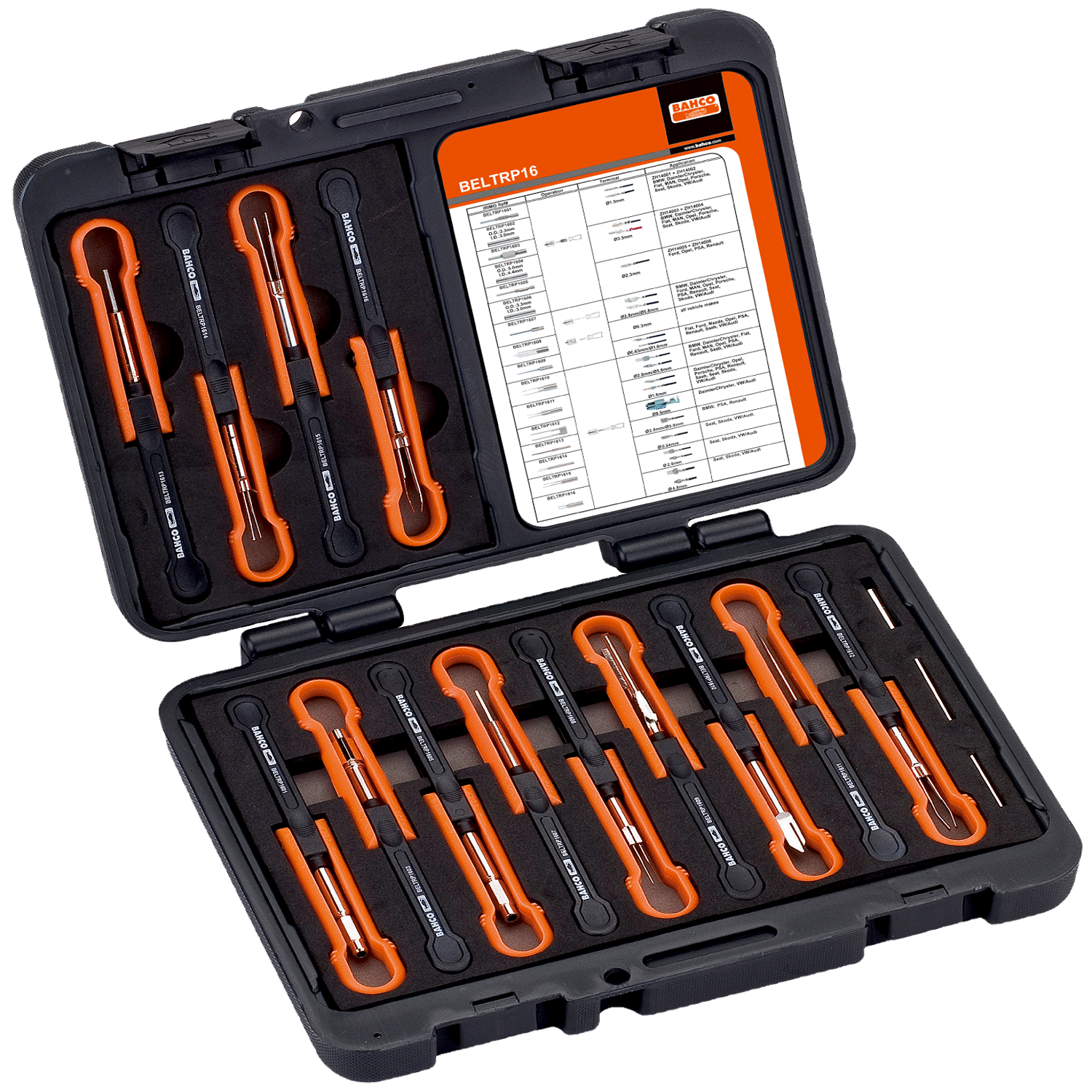 BAHCO BELTRP16 Terminal Set 16 Pcs (BAHCO Tools) - Premium Terminal Set from BAHCO - Shop now at Yew Aik.