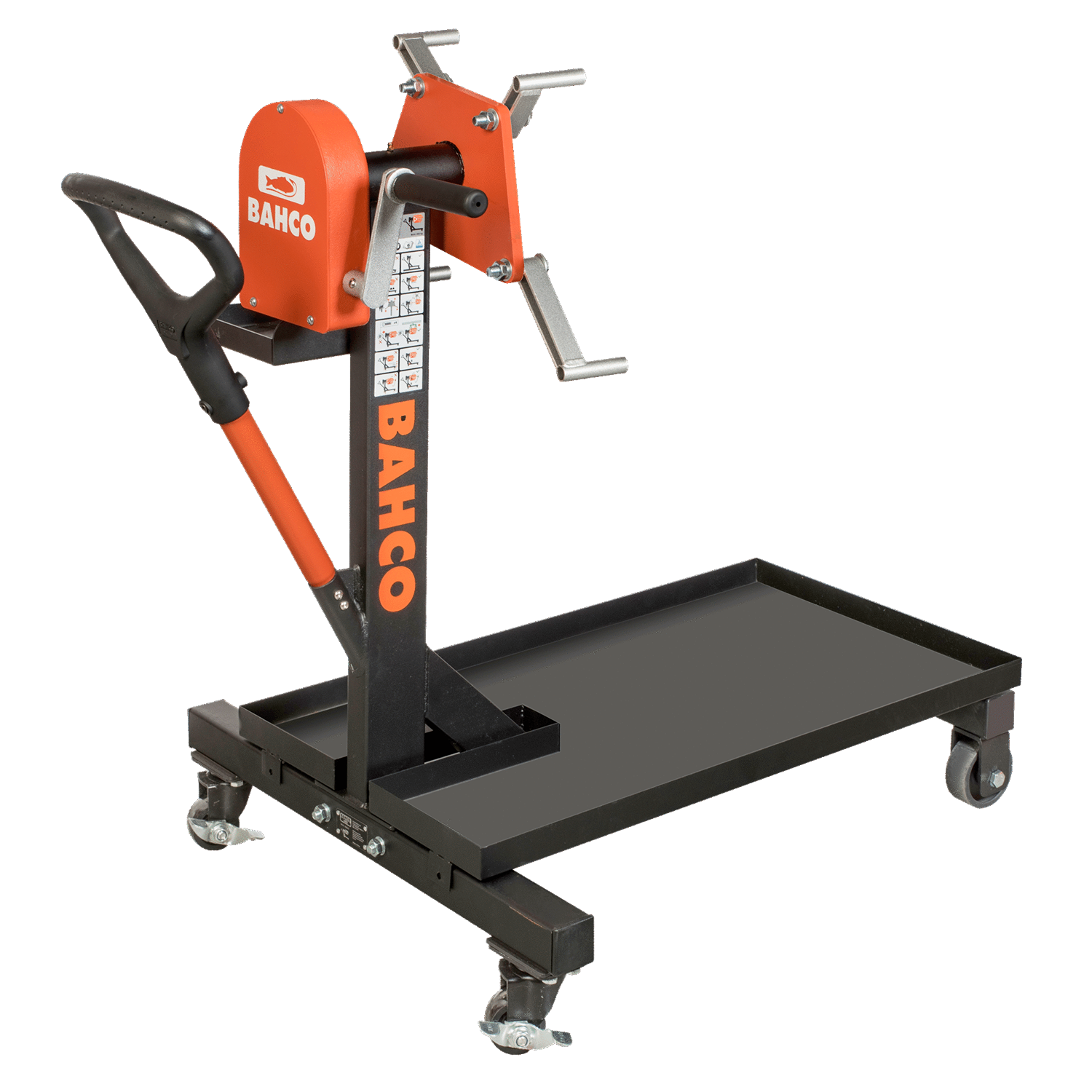 BAHCO BH8AC2-500 500 kg Geared Engine Stand (BAHCO Tools) - Premium Geared Engine Stand from BAHCO - Shop now at Yew Aik.