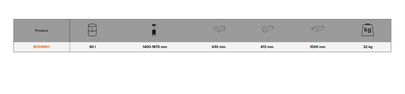 BAHCO BOD8901 Gravity Oil Drainer With Tank Capacity 90L - Premium Oil Drainer from BAHCO - Shop now at Yew Aik.
