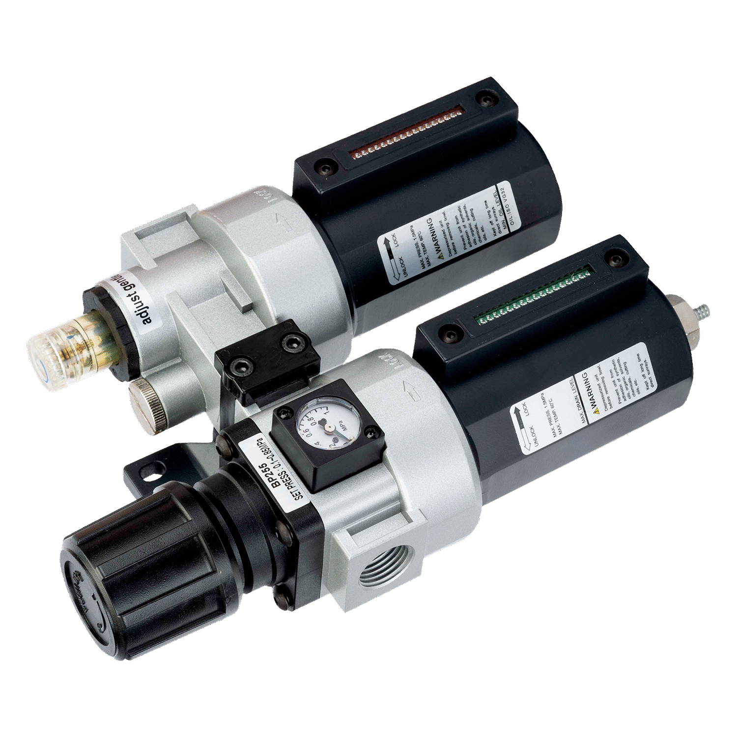 BAHCO BP255 1/2” Filter Regulator and Lubricator Units - Premium Filter Regulator from BAHCO - Shop now at Yew Aik.