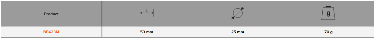 BAHCO BP423M Coarse Grinding Spherical Abrasive Wheel, 6 mm Shank - Premium Abrasive Wheel from BAHCO - Shop now at Yew Aik.