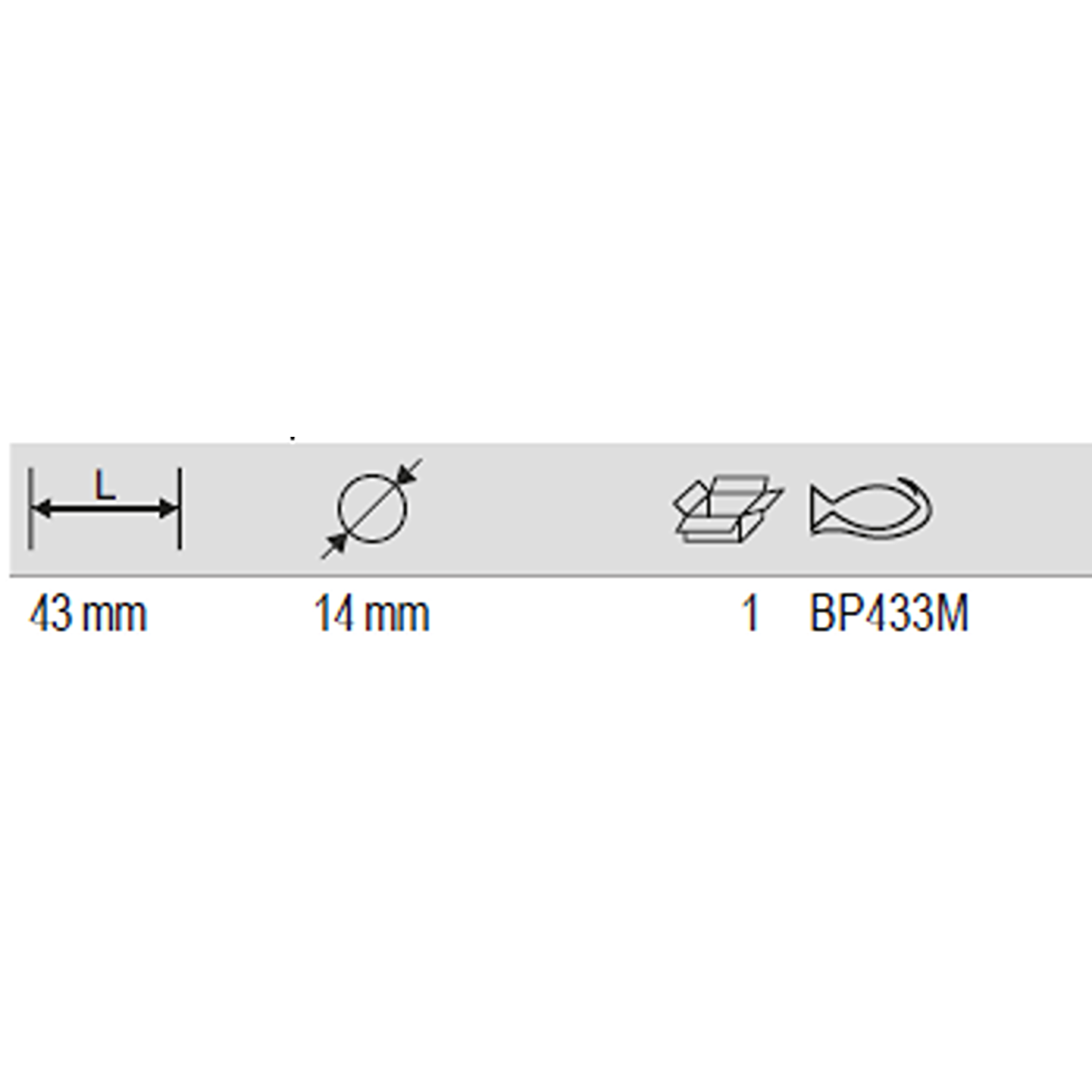 BAHCO BP433M Grinding Small Tapered Ball Abrasive Wheel 3mm Shank - Premium Abrasive Wheel from BAHCO - Shop now at Yew Aik.