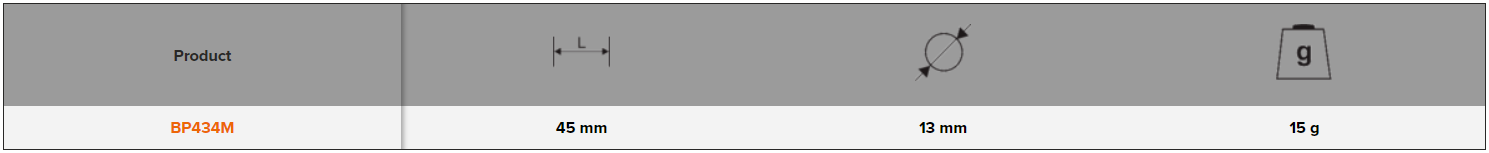 BAHCO BP434M Grinding Small Cylindrical Abrasive Wheel 3 mm Shank - Premium Abrasive Wheel from BAHCO - Shop now at Yew Aik.