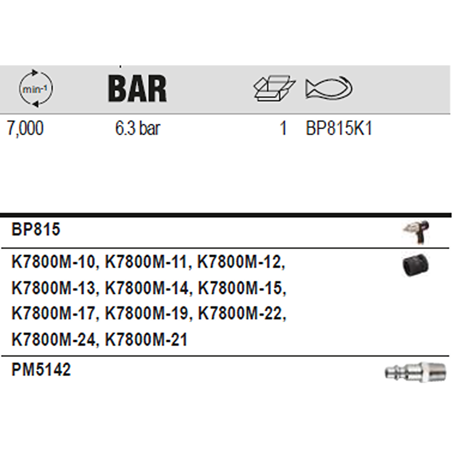 BAHCO BP815K1 1/2" Impact Wrench Kit - 13 Pcs (BAHCO Tools) - Premium 1/2" Impact Wrench Kit from BAHCO - Shop now at Yew Aik.